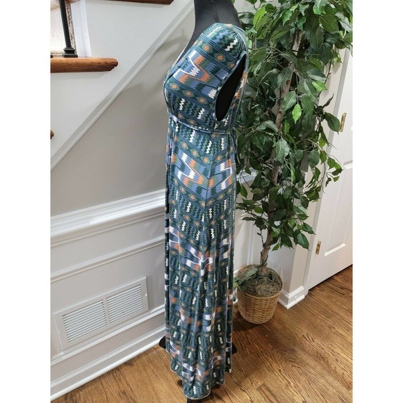 Rachel Pally Women's Multicolor Modal Sleeveless V-Neck Long Maxi Dress Size S - Picture 6 of 11
